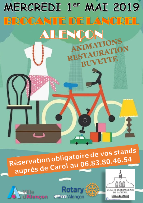 Fete de LAncrel affiche